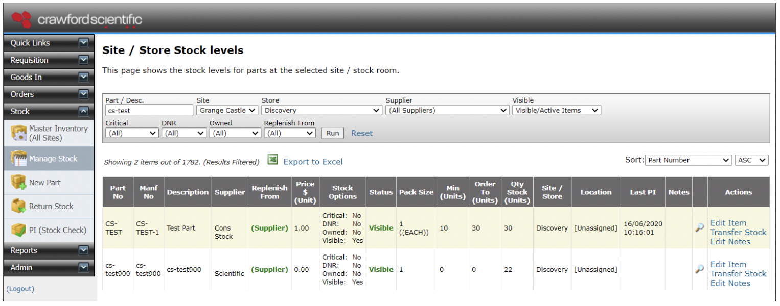 Stock Boss Real-time stock management software