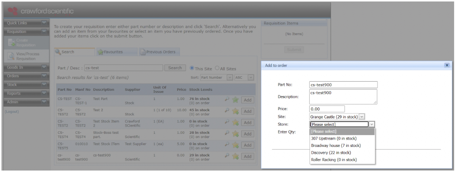 Stock Boss Real-time stock management software